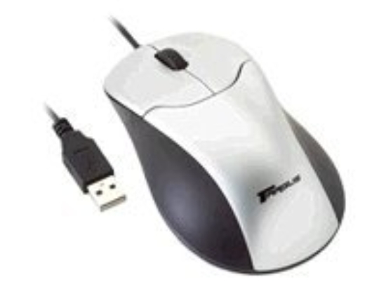 Imagen de Targus - Ratón - óptico - 3 botones - cableado - PS/2, USB - negro, plata