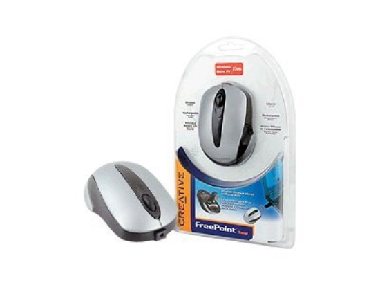 Imagen de Creative FreePoint Travel - Ratón - óptico - inalámbrico - RF - receptor inalámbrico USB
