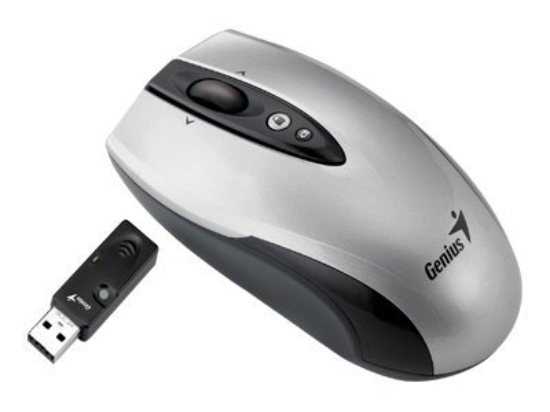Imagen de Genius Navigator 805 - Ratón - laser - 5 botones - inalámbrico - RF - receptor inalámbrico USB