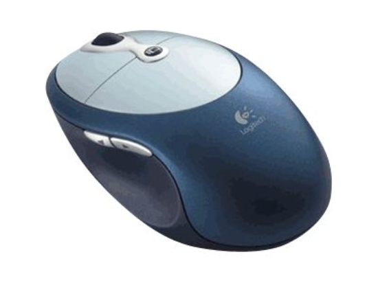 Imagen de Logitech Cordless Click! Plus - Ratón - óptico - 6 botones - inalámbrico - RF - receptor inalámbrico USB / PS/2