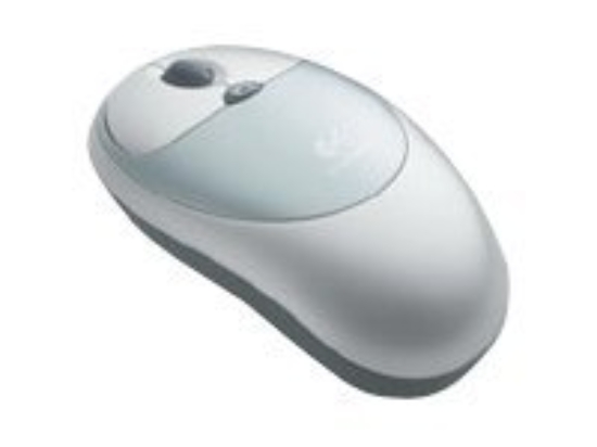 Imagen de Logitech Cordless Click! - Ratón - óptico - 4 botones - inalámbrico - RF - receptor inalámbrico USB / PS/2