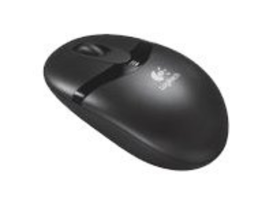 Imagen de Logitech Cordless - Ratón - óptico - inalámbrico - RF - receptor inalámbrico USB / PS/2 - negro