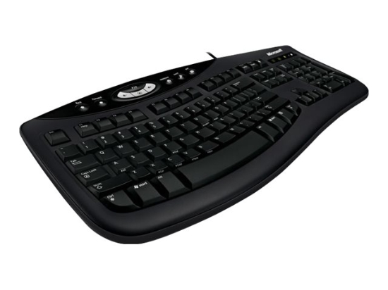 Imagen de Microsoft Comfort Curve Keyboard 2000 - Teclado - USB - negro