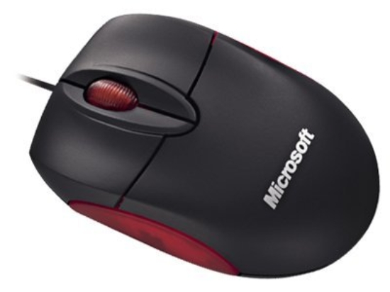 Imagen de Microsoft Notebook Optical Mouse - Ratón - óptico - 3 botones - cableado - USB - negro