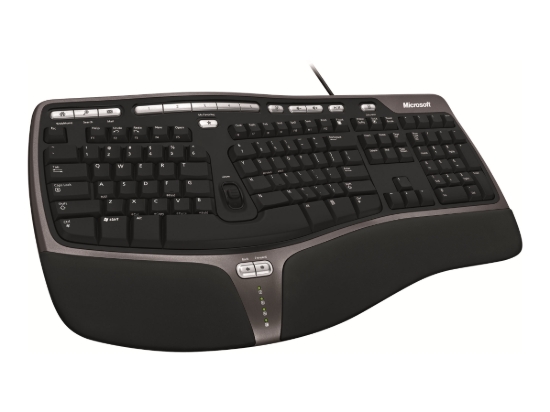 Imagen de Microsoft Natural Ergonomic Keyboard 4000 - Teclado - USB - español (Latinoamérica)