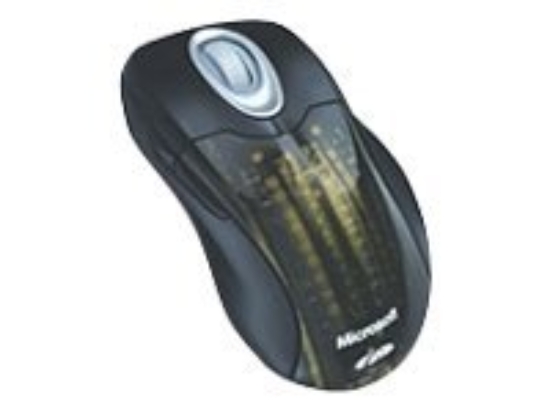 Imagen de Microsoft Wireless IntelliMouse Explorer Night Vision - Ratón - óptico - 5 botones - inalámbrico - RF - receptor inalámbrico USB / PS/2