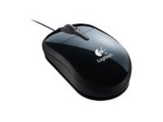 Imagen de Logitech Notebook Optical Mouse Plus - Ratón - óptico - 3 botones - cableado - USB
