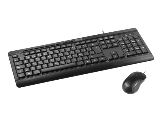 Imagen de Klip Xtreme KCK-251S DeskMate - Juego de teclado y ratón - USB - español
