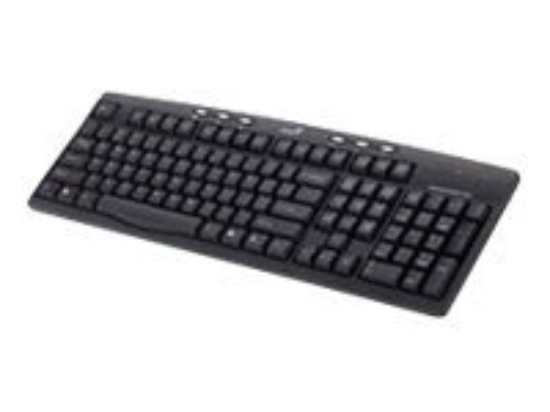 Imagen de Genius KB 200 - Teclado - PS/2 - español - negro