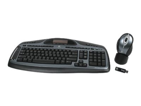 Imagen de Logitech Cordless Desktop MX 5000 Laser - Juego de teclado y ratón - inalámbrico - Bluetooth - EE. UU.