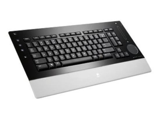 Imagen de Logitech diNovo Edge - Teclado - inalámbrico - Bluetooth - negro, plata