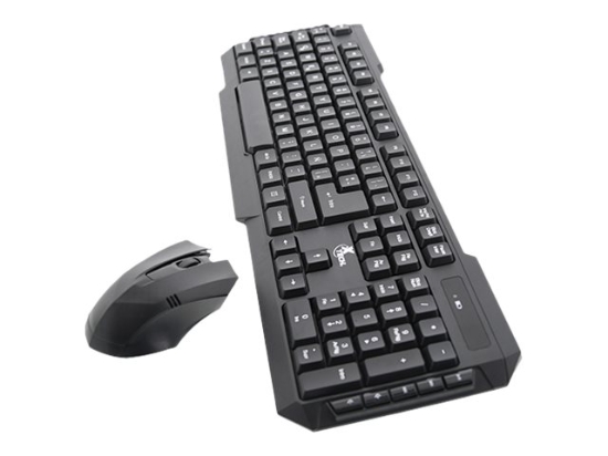 Imagen de Xtech XTK-309S - Juego de teclado y ratón - inalámbrico - 2.4 GHz - QWERTY - español