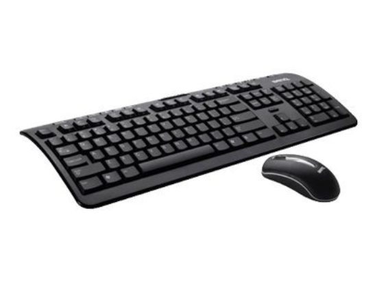 Imagen de BenQ x805 - Juego de teclado y ratón - inalámbrico - RF - negro