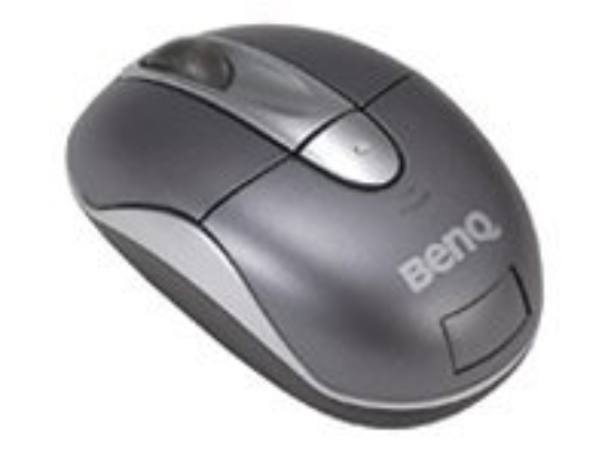 Imagen de BenQ P600 - Ratón - óptico - 3 botones - inalámbrico - RF - receptor inalámbrico USB