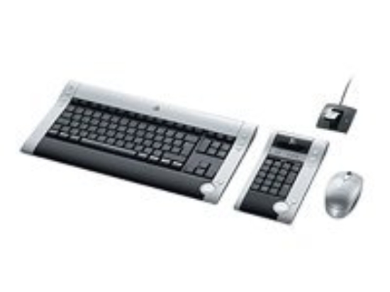 Imagen de Logitech diNovo Cordless Desktop for Notebooks - Juego de teclado y ratón - inalámbrico - RF - español