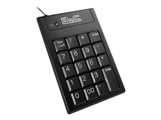 Imagen de Klip Xtreme KNP-100 Abacus Numeric - Teclado numérico - USB - negro