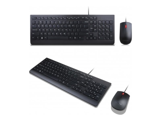 Imagen de Lenovo Essential Wired Combo - Juego de teclado y ratón - USB - español (Latinoamérica)