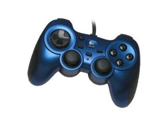 Imagen de Logitech Action Controller - Mando de videojuegos - 8 botones - cableado - para Sony PlayStation 2, Sony PS one, Sony PlayStation