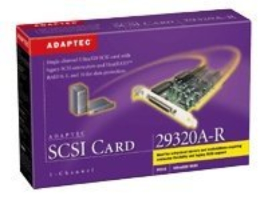 Imagen de Microchip Adaptec SCSI Card 29320A-R - Controlador de almacenamiento (RAID) - 1 Canal - Ultra320 SCSI - RAID RAID 0, 1, 10 - PCI-X/133 MHz