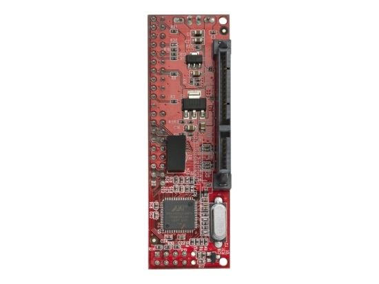 Imagen de StarTech.com Conversor Adaptador IDE PATA de 40 pines a SATA - Convertidor para Disco Duro SSD - 1x IDE Macho - 1x SATA - 1x SP4 Macho - Controlador de almacenamiento - 1 Canal - SATA 1.5Gb/s - Ultra 