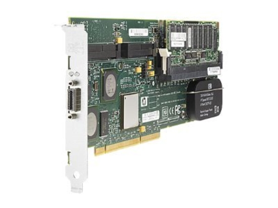 Imagen de HPE Smart Array P600 Controller - Controlador de almacenamiento (RAID) - 8 Canal - SATA 1.5Gb/s / SAS - RAID RAID 0, 1, 5, 6, 10, ADG - PCI-X/133 MHz - para ProLiant DL365 G5, DL380 G5, DL385 G5, DL38
