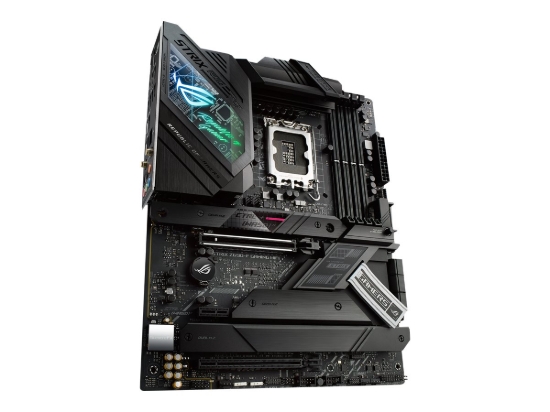 Imagen de ASUS ROG STRIX Z690-F GAMING WIFI - Placa base - ATX - Socket LGA1700 - Z690 Chipset - USB-C Gen 2x2, USB 3.2 Gen 1, USB 3.2 Gen 2, USB-C Gen2 - 2.5 Gigabit LAN, Wi-Fi, Bluetooth - Tarjeta gráfica (CP