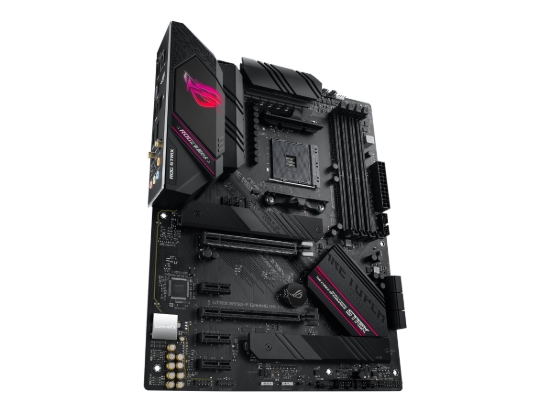 Imagen de ASUS ROG STRIX B550-F GAMING (WI-FI) - Placa base - ATX - Socket AM4 - AMD B550 Chipset - USB-C Gen2, USB 3.2 Gen 1, USB 3.2 Gen 2 - 2.5 Gigabit LAN, Wi-Fi 6, Bluetooth - Tarjeta gráfica (CPU necesari