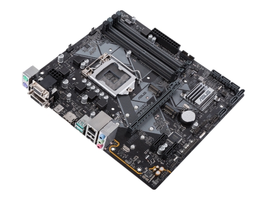 Imagen de ASUS PRIME B360M-A - Placa base - micro ATX - LGA1151 Socket - B360 Chipset - USB 3.1 Gen 1, USB 3.1 Gen 2, USB-C Gen1 - Gigabit LAN - Tarjeta gráfica (CPU necesaria) - HD Audio (8-canales)