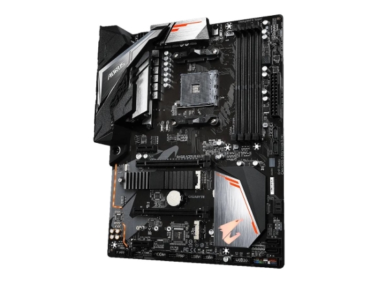 Imagen de Gigabyte B450 AORUS Elite V2 - 1.0 - placa base - ATX - Socket AM4 - AMD B450 Chipset - USB 3.1 Gen 1 - Gigabit LAN - Tarjeta gráfica (CPU necesaria) - HD Audio (8-canales)