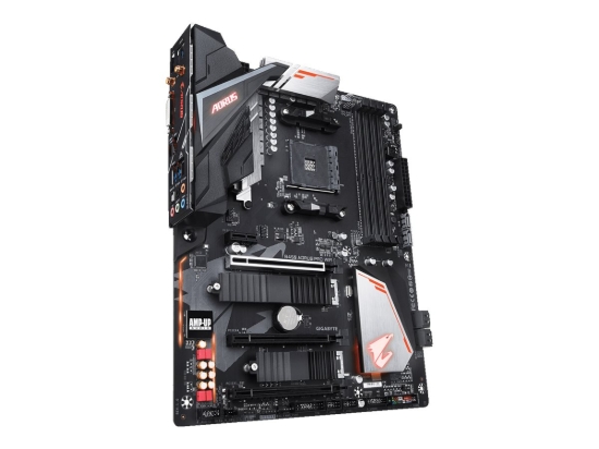 Imagen de Gigabyte B450 AORUS PRO WIFI - 1.0 - placa base - ATX - Socket AM4 - AMD B450 Chipset - USB 3.1 Gen 1, USB-C Gen2, USB 3.1 Gen 2 - Bluetooth, Gigabit LAN, Wi-Fi - Tarjeta gráfica (CPU necesaria) - HD 
