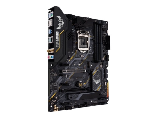 Imagen de ASUS TUF GAMING B460-PRO (WI-FI) - Placa base - ATX - Socket LGA1200 - B460 Chipset - USB 3.2 Gen 1, USB 3.2 Gen 2 - Gigabit LAN, Wi-Fi 6, Bluetooth - Tarjeta gráfica (CPU necesaria) - HD Audio (8-can