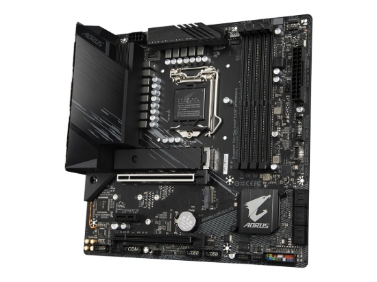 Imagen de Gigabyte B560M AORUS ELITE - 1.0 - placa base - micro ATX - Socket LGA1200 - B560 Chipset - USB-C Gen1, USB 3.2 Gen 1, USB-C Gen2, USB 3.2 Gen 2 - 2.5 Gigabit LAN - Tarjeta gráfica (CPU necesaria) - H