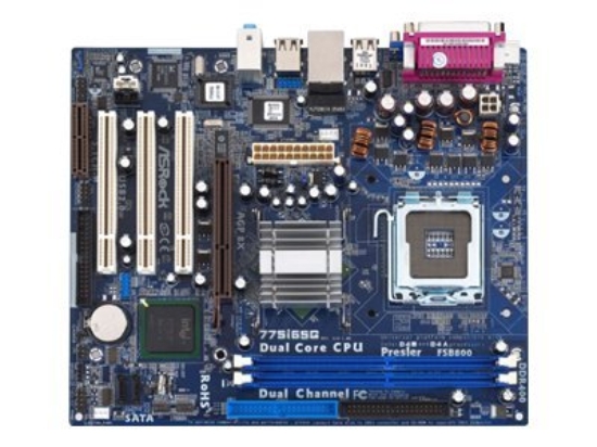 Imagen de ASRock 775I65G - Placa base - micro ATX - Socket LGA775 - i865G Chipset - LAN - gráficos en la placa - audio de 6 canales