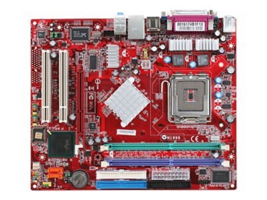 Imagen de MSI 865GM3-V - Placa base - micro ATX - Socket LGA775 - i865G Chipset - LAN - gráficos en la placa - audio de 6 canales