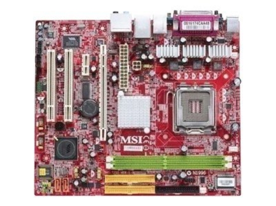 Imagen de MSI P4M890M-L - Placa base - micro ATX - Socket LGA775 - P4M890 Chipset - LAN - gráficos en la placa - HD Audio (8-canales)