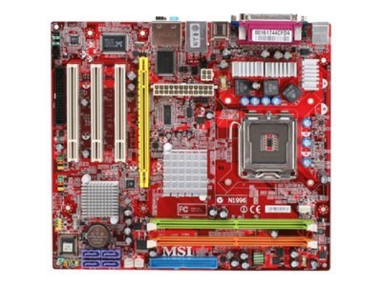 Imagen de MSI 945GZM3-L - Placa base - micro ATX - Socket LGA775 - i945GZ Chipset - Gigabit LAN - gráficos en la placa - HD Audio (8-canales)