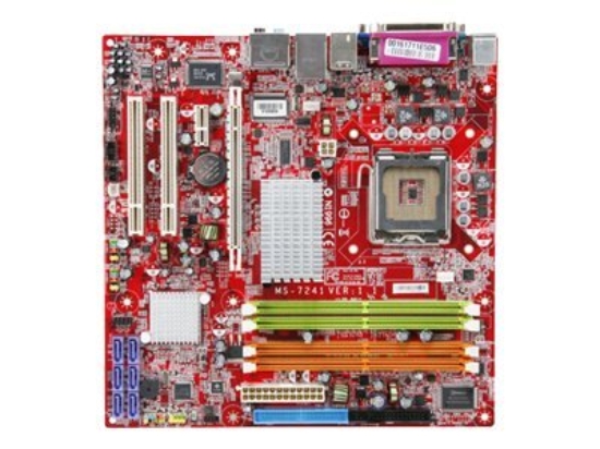 Imagen de MSI G965M-FI - Placa base - micro ATX - Socket LGA775 - G965 Chipset - FireWire - Gigabit LAN - gráficos en la placa - audio de 8 canales