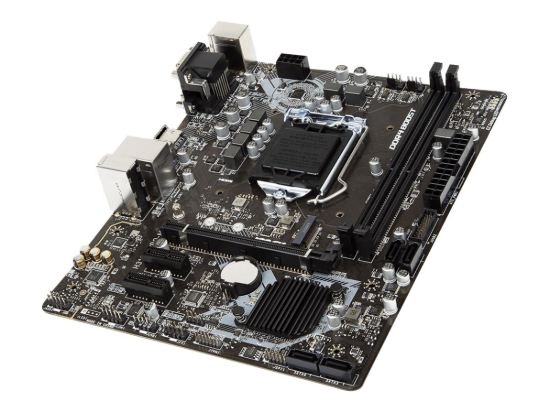 Imagen de MSI H310M PRO-M2 - Placa base - micro ATX - LGA1151 Socket - H310 Chipset - USB 3.1 Gen 1 - Gigabit LAN - Tarjeta gráfica (CPU necesaria) - HD Audio (8-canales)