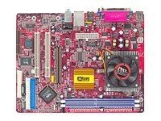 Imagen de PCCHIPS M825LU - 7.2C - placa base - micro ATX - Slot A - KM266 Chipset - LAN - gráficos en la placa