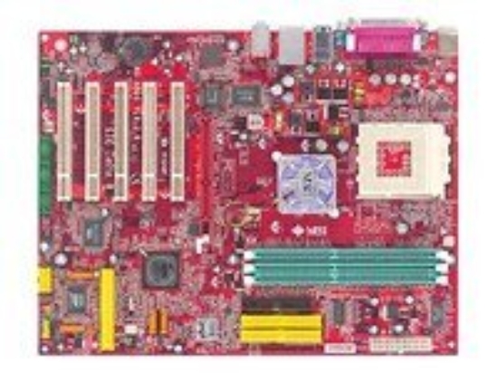 Imagen de MSI KT6 Delta-FIS2R - Placa base - ATX - Socket A - KT600 Chipset - FireWire - Gigabit LAN - audio de 6 canales