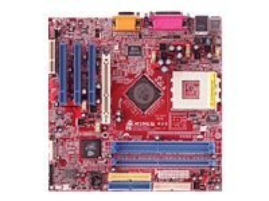 Imagen de Biostar M7NCG 400 - Placa base - micro ATX - Socket A - nForce2 IGP Chipset - LAN - gráficos en la placa - audio de 6 canales