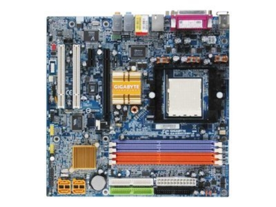 Imagen de Gigabyte GA-K8N51GMF-9 - Placa base - micro ATX - Socket 939 - GeForce 6100 Chipset - FireWire - Gigabit LAN - gráficos en la placa - audio de 8 canales