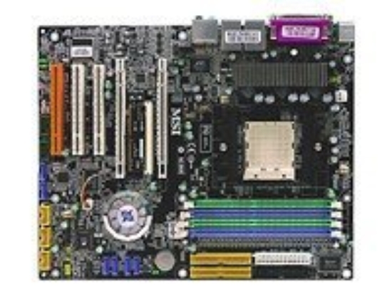 Imagen de MSI K8N SLI Platinum - Placa base - ATX - Socket 939 - nForce4 SLI Chipset - FireWire - 2 x Gigabit LAN - audio de 8 canales