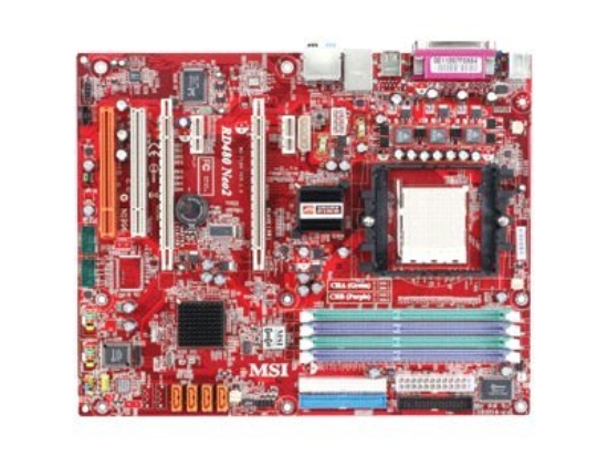 Imagen de MSI RD480 Neo2-FI - Placa base - ATX - Socket 939 - 480X CrossFire Chipset - FireWire - Gigabit LAN - audio de 8 canales