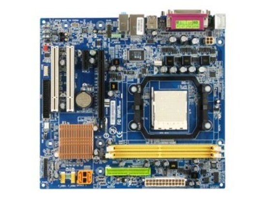 Imagen de Gigabyte GA-M61SME-S2 - Placa base - micro ATX - Socket AM2 - GeForce 6100 Chipset - LAN - gráficos en la placa - HD Audio (8-canales)