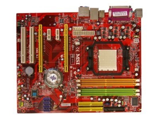 Imagen de MSI K9N4 SLI - Placa base - ATX - Socket AM2 - nForce 500 SLI Chipset - Gigabit LAN - audio de 8 canales