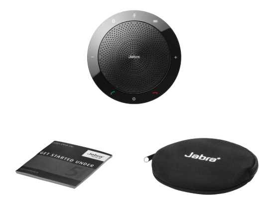 Imagen de Jabra SPEAK 510 UC - Altavoz de escritorio VoIP - Bluetooth - inalámbrico - USB