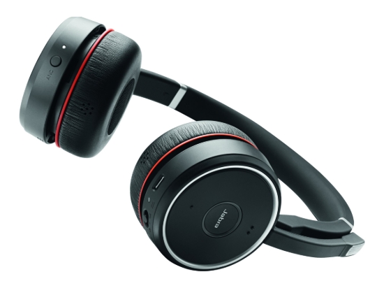 Imagen de Jabra Evolve 75 UC Stereo - Auricular - en oreja - Bluetooth - inalámbrico - cancelación de sonido activo - USB
