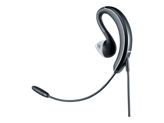 Imagen de Jabra UC Voice 250 MS - Auricular - auriculares de oído - montaje encima de la oreja - cableado - USB - negro - Certificado para Skype Empresarial