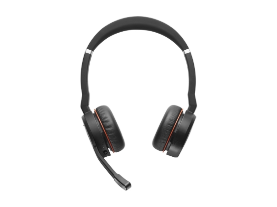 Imagen de Jabra Evolve 75 MS Stereo - Auricular - en oreja - Bluetooth - inalámbrico - cancelación de sonido activo - USB - Certificado para Skype Empresarial